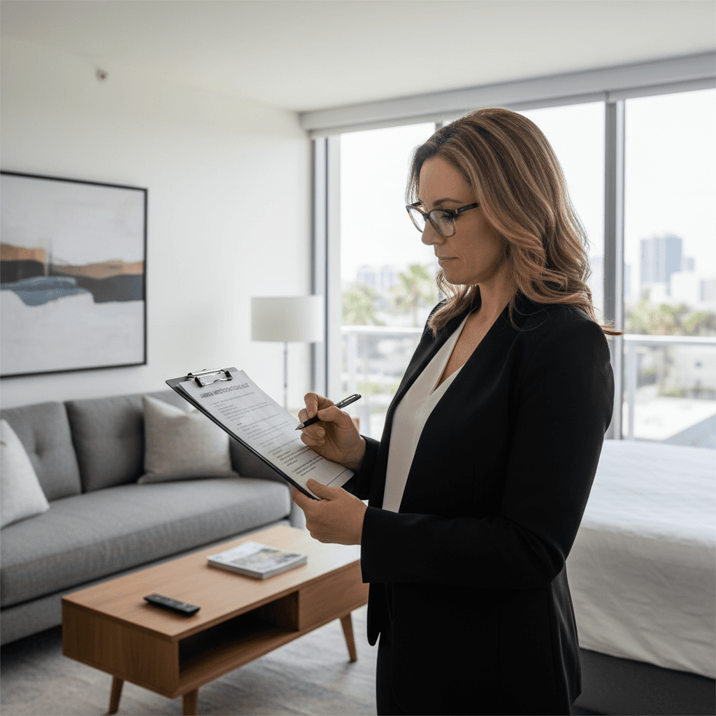 Final property inspection checklist