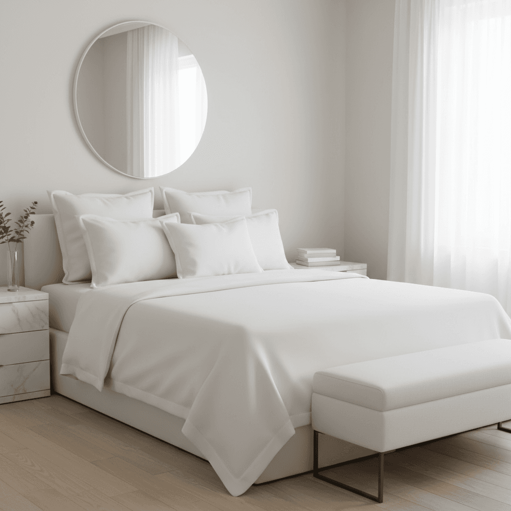 Master bedroom after StayReady reset with fresh linens